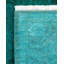Tapis bleu noué à la main de conception unique Holsworth - bleu