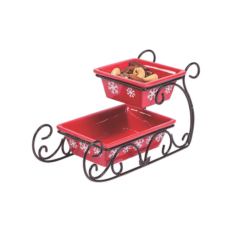 Reinholds Ceramic Tiered Stand