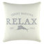Relax Square Pillow Cover & Insert