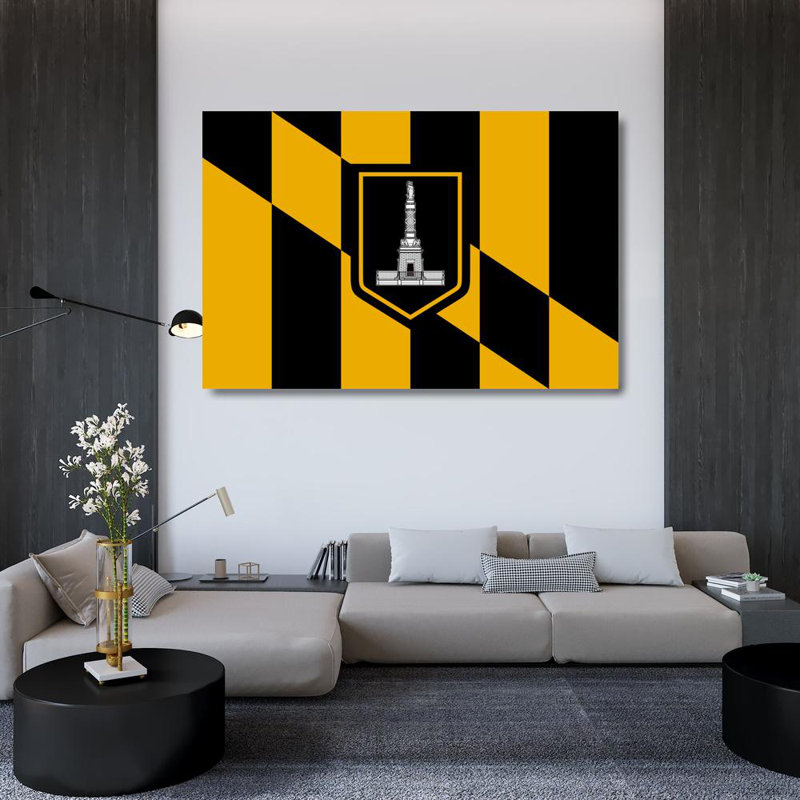 Baltimore, Maryland, H 32 po x l 48 po