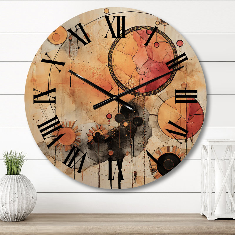 Horloge murale Escape To Serenity, Moyenne