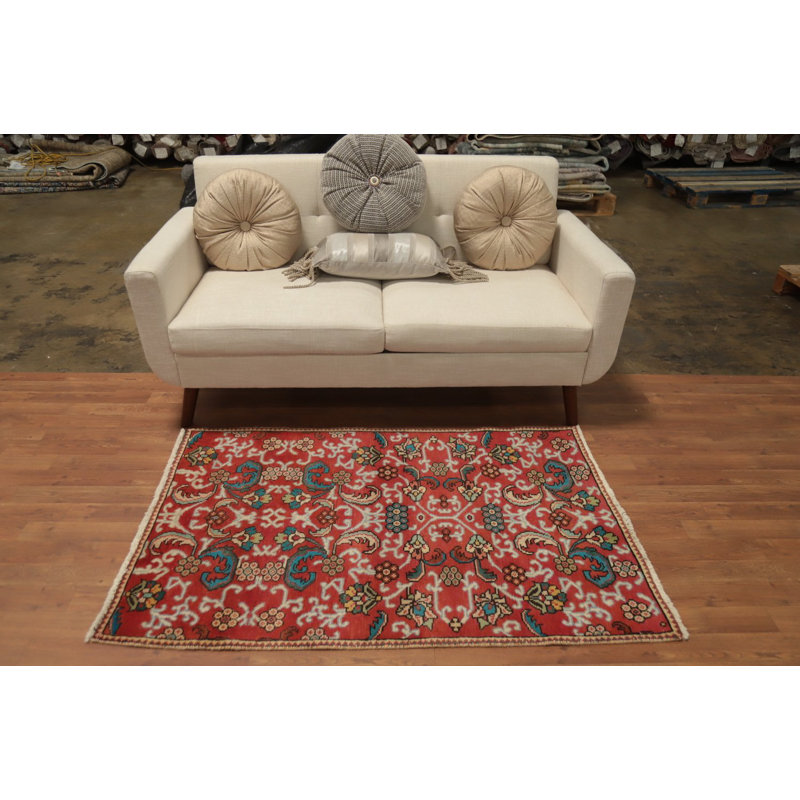 Tapis traditionnel fait à la main 3 x 5