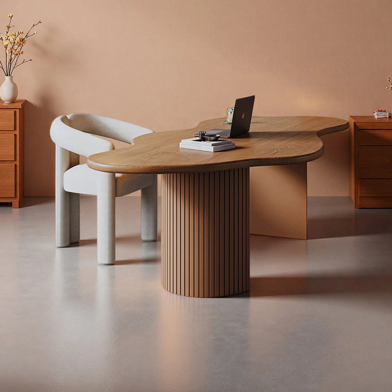 Bureau simple et unique, H 29,53 po x l 55,12 po x P 27,56 po