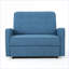 Fauteuils inclinables, fauteuil inclinable standard moderne de 47 po de largeur | Tissu bleu royal