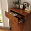 Commode 5 tiroirs en bois massif-1757200100