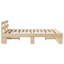Bed Frame With Headboard Solid Wood Pine-1574490356-1574490357