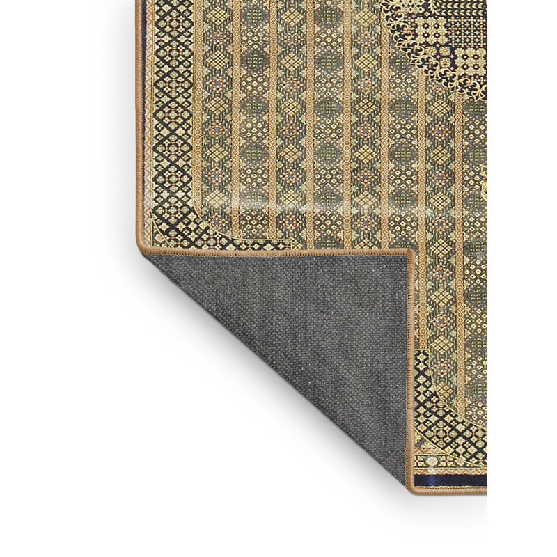 Tapis vert Southwestern Moss, Rectangle 5 pi x 7 pi
