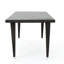 Ensemble de salle à manger 9 pièces en osier pour l'extérieur, table en rotin moderne et chaises pour patio, terrasse, cour arrière