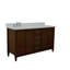 Ensemble de meuble-lavabo double 61 po Harrel-1497538142