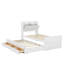 Lit simple en bois avec lit gigogne-1683528974