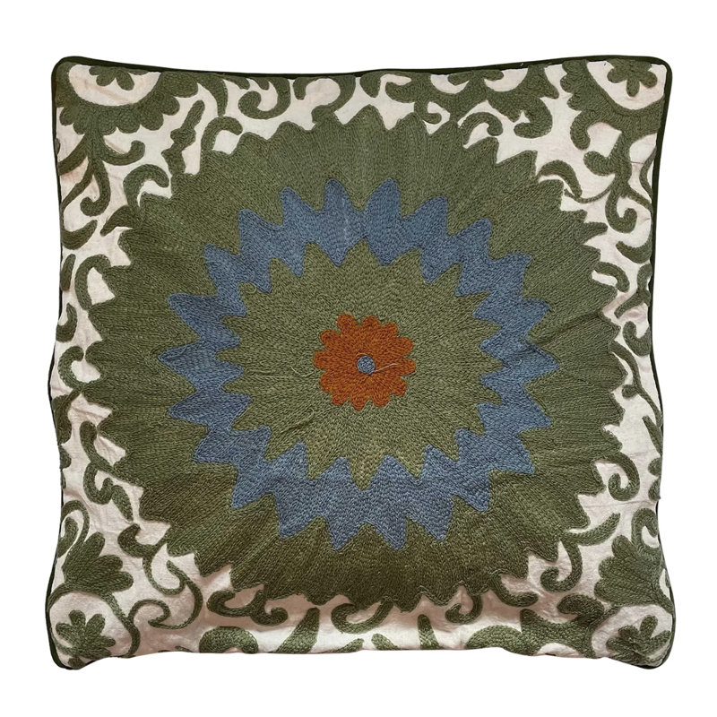 Square Silk Pillow Cover & Insert