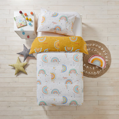 Isabelle & Max Semaj Cotton Geometric Shapes Duvet Cover Set with Pillowcases