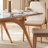Rectangular Artificial Marble Dining Table Set-105249483