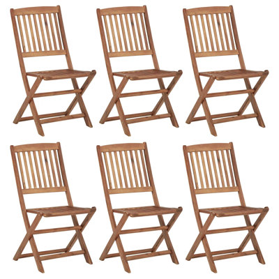 Hesse Solid Wood Stackable Folding Chair Folding Chair Set