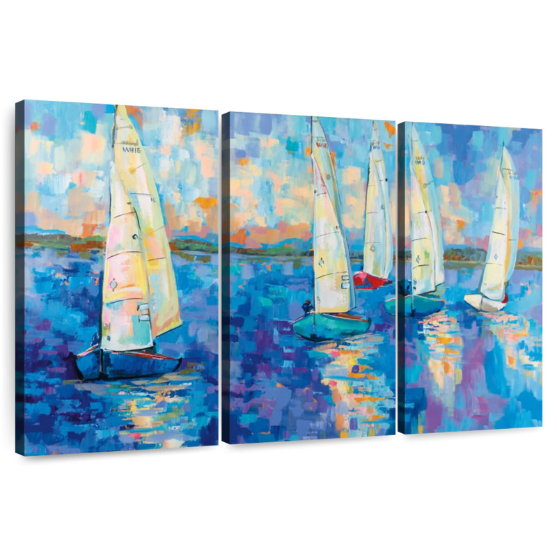 Mehar Back From The Race, 32" H x 50" W