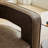 29.1" W Polyester Hollow Back Swivel Barrel Chair With Wooden Base-106905341