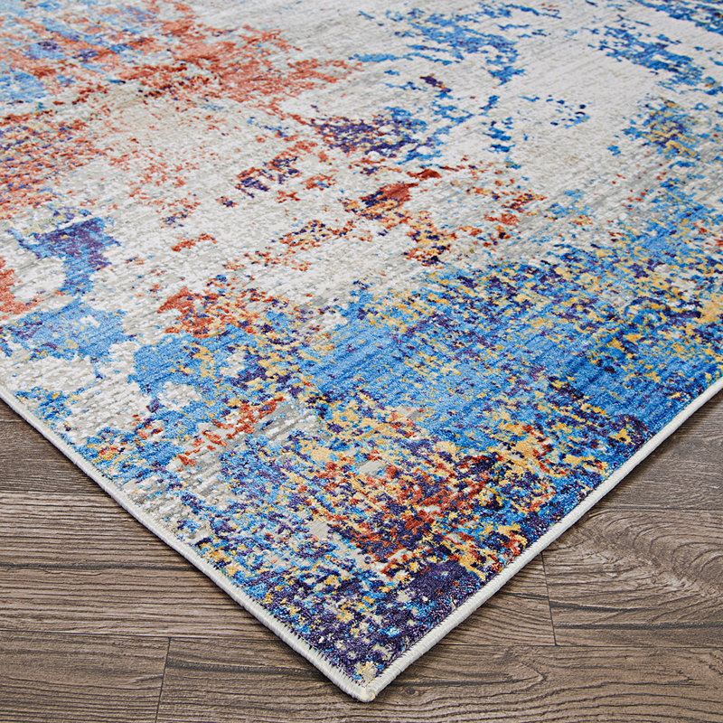 Atanasa Abstract Indoor Rug, Rectangle 9'2" x 12'9"