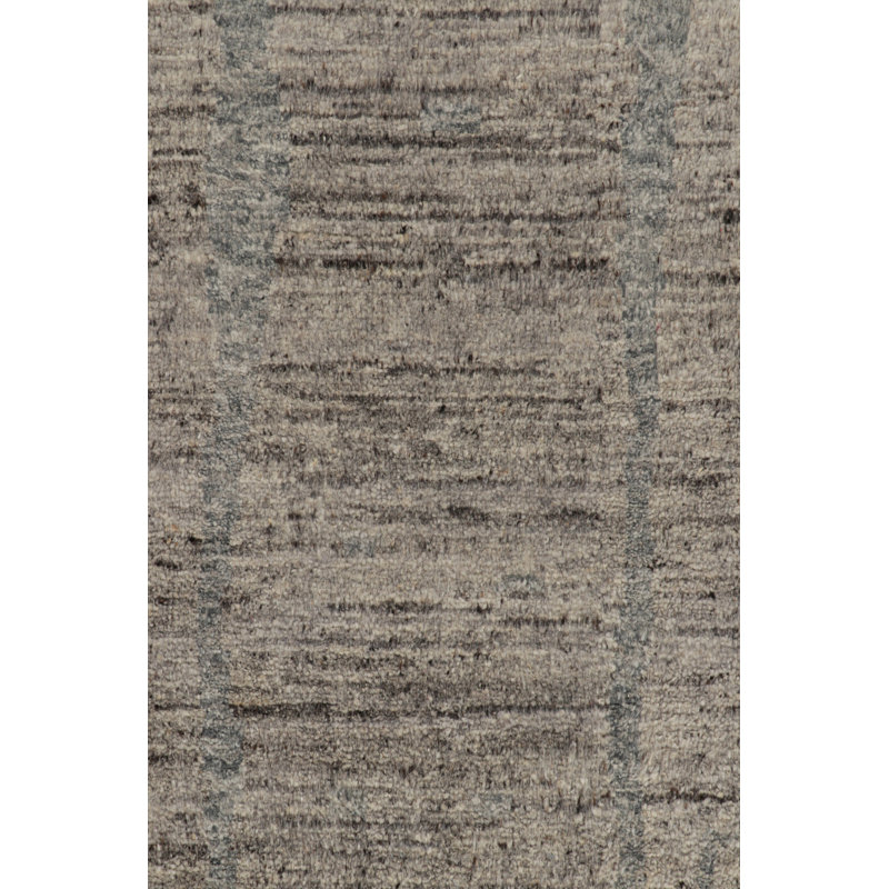 Moroccan Hand Knotted Wool Area Rug, Rectangle 8' x 10'