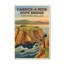 Carrick-a-Rede Rope Bridge, Northern Ireland - Romantic Travel Poster Of Atlantic Cliffs And Sea. Giclee Print On Wrapped Canvas. Wall Art, Home Decor - Coastal & Maritime, Northern Ireland - Wrapped Canvas Print-524758991