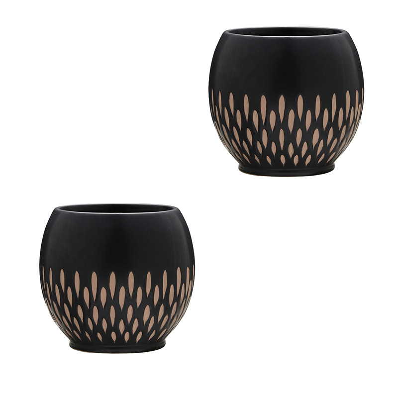 Jardinière 6 po Ava, paquet de 2