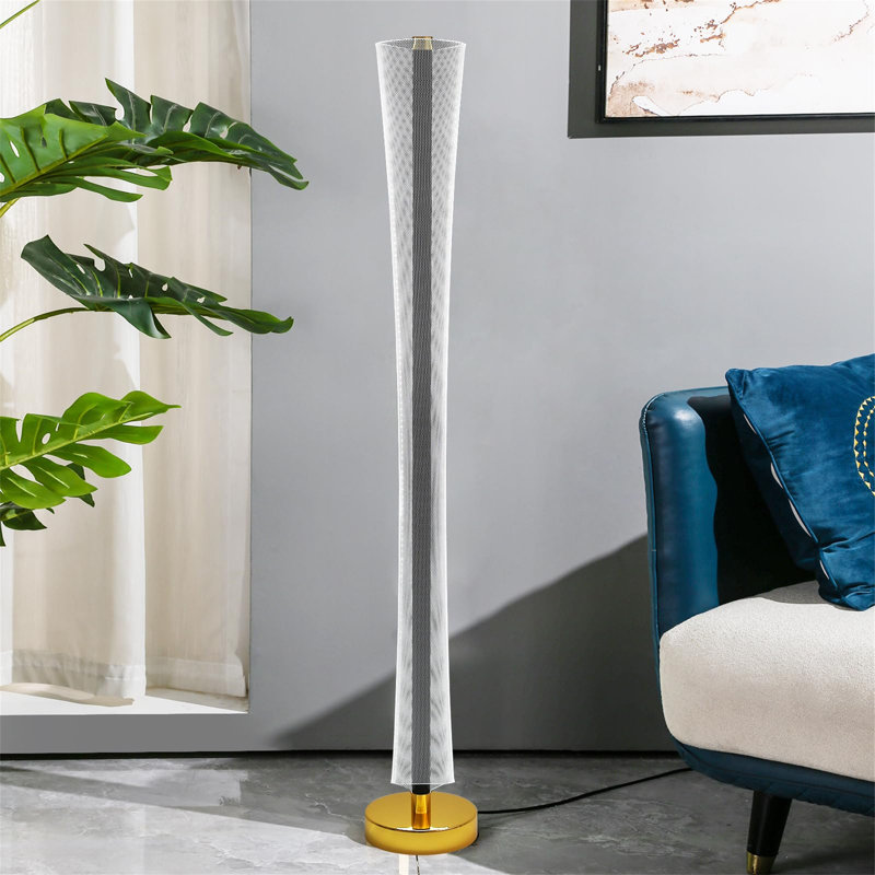 Alexsus 125cm LED Column Floor Lamp