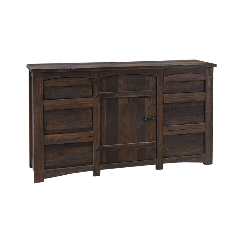 Commode 6 tiroirs, 1 porte Mezcal