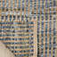 Tapis naturel / bleu en jute / denim / coton tissé à la main Parkman-29473245