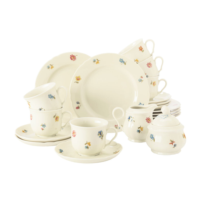 Marie Luise Blütenmeer 20 Piece Breakfast Set, Service for 4