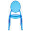 Resin Oval Back Armless Sophia Chair, 3 Chair Bundle by Chivari-106428994