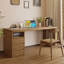 Bureau moderne et simple en bois massif avec tiroirs-1249267898-1249267894