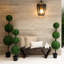 Faux Boxwood Topiary in Pot Liner-941996725