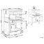 Haverhille Solid Wood Top Kitchen Trolley-1261120042