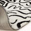 Alaisdair Zebra Animal Print Black White Rug-104466296