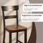 Tabouret de comptoir 24,5 po Deeson-1551614877