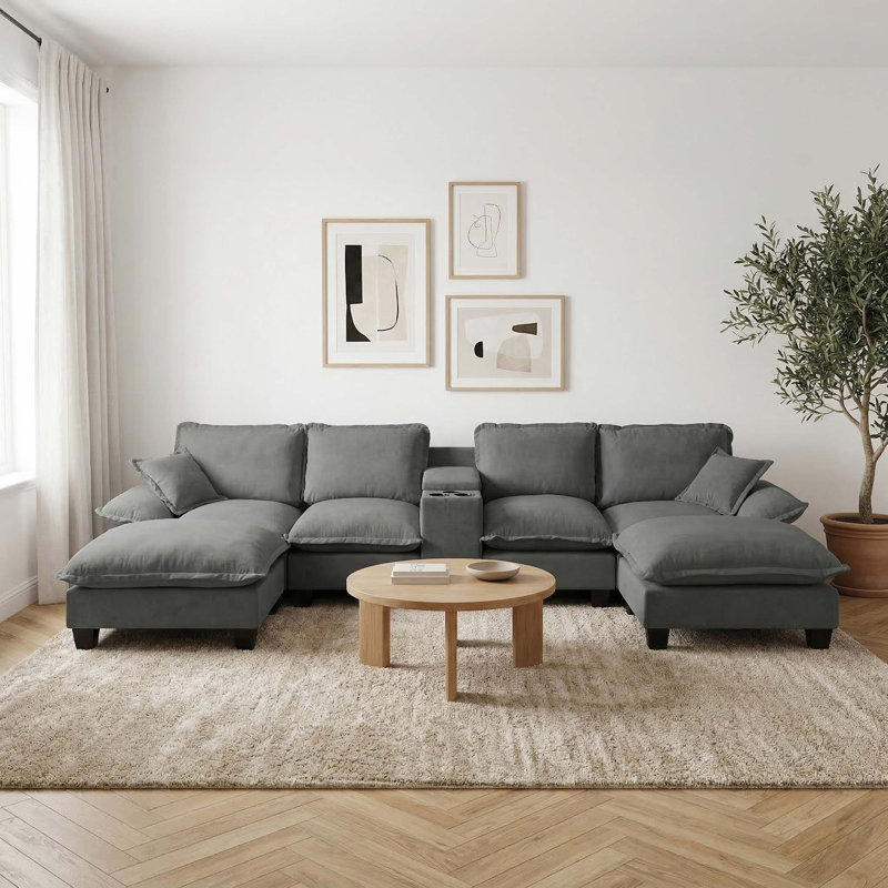 Canapé modulaire Cloud, Gris