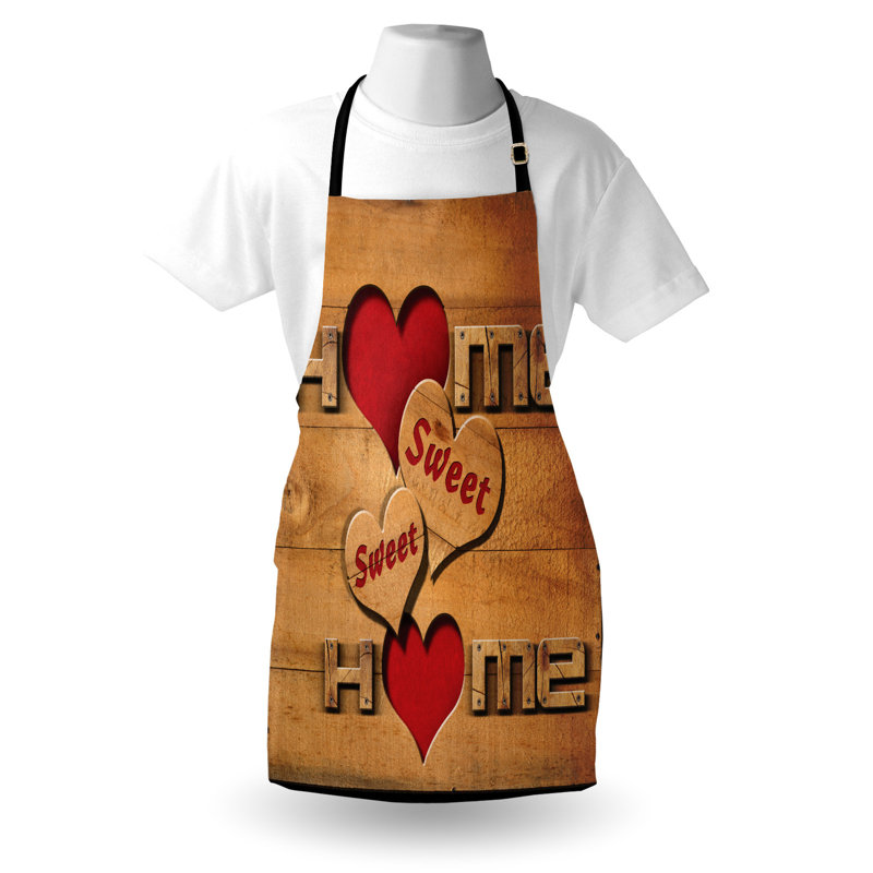 No Pattern Bib Apron