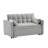 Kerionna Twin 55.2'' Upholstered Convertible Sofa-960227625
