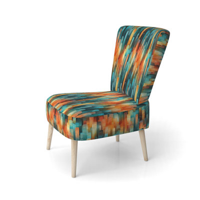Chaise d'appoint rembourrée Krystell