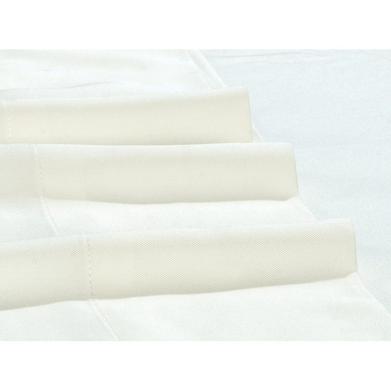 Satin Sheet Set, Queen, Ivory