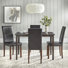 Bettega 5 - Piece Rubberwood Dining Set