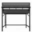 Lit mezzanine en métal avec tablettes de rangement, panneau perforé, lumières USB et DEL-130022725-130022727