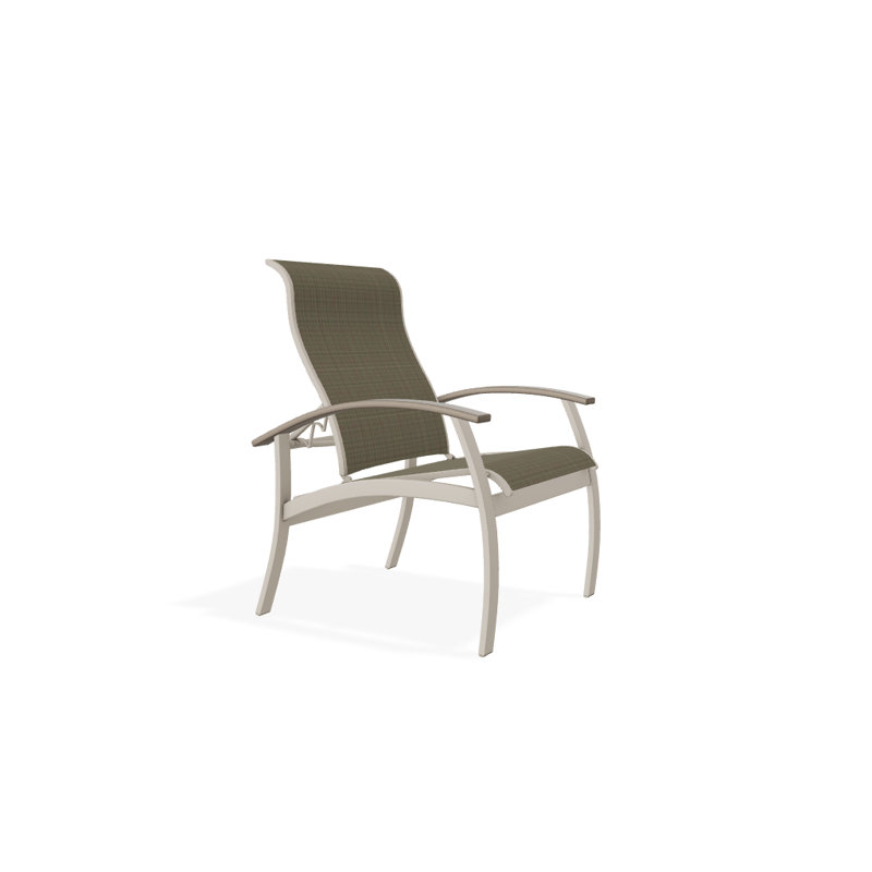 Chaise de patio Askar, Désert, Tweed Sunbrella® brun, Désert texturé