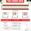 Christmas Table Runner, 13x72 Inch Merry Christmas Nutcracker Soldier Table Decorations Xmas Table Runners, Christmas Table Cloth Cover Line for Indoor Outdoor Winter Holiday Kitchen Dining Home Party
