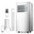 Electactic 8000 Btu Portable Air Conditioners, Wifi/App Control,4 Modes Portable Ac Unit With Fast Cooling/Energy Efficient/Remote/24Hrs Timer For Bedroom/Dorms/Indoor Rooms