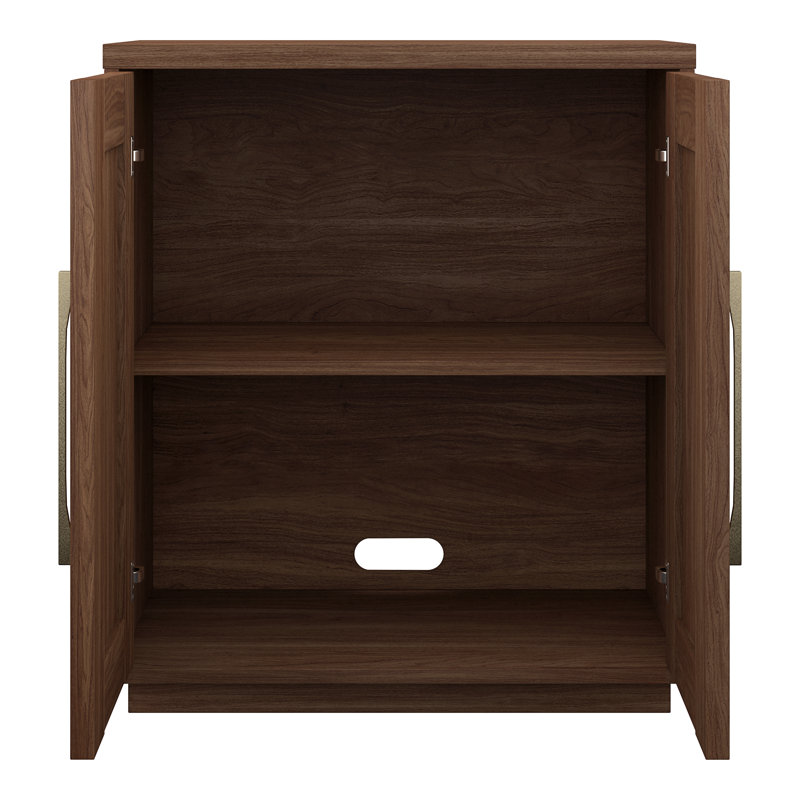 Armoire d'appoint rectangulaire blanche Tillman, Blanc