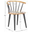 Baek 45cm Solid Spindle Back Arm Chair-94489963
