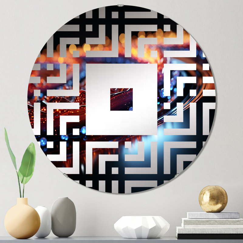 Miroir mural Born Stockholm, 23,6 po x 23,6 po