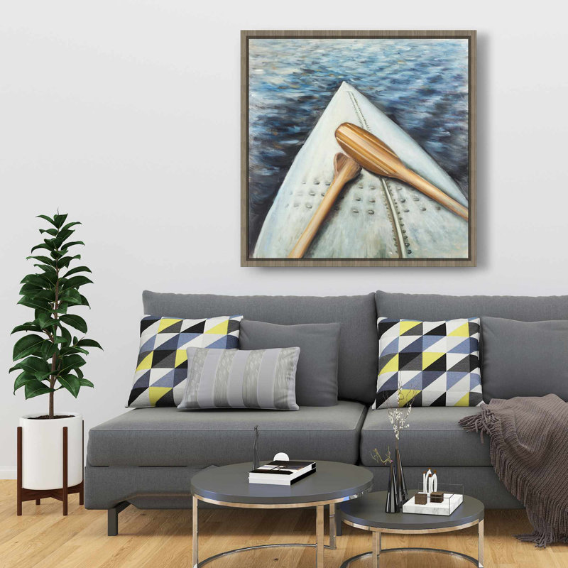 Canoe Adventure - Bateau, salle de bain encadrée, décoration murale