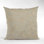 Plutus caché en velours d'îlot avec impression de papier d'aluminium sur un coussin carré de luxe