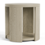 Khandis End Table With Circular Table Top